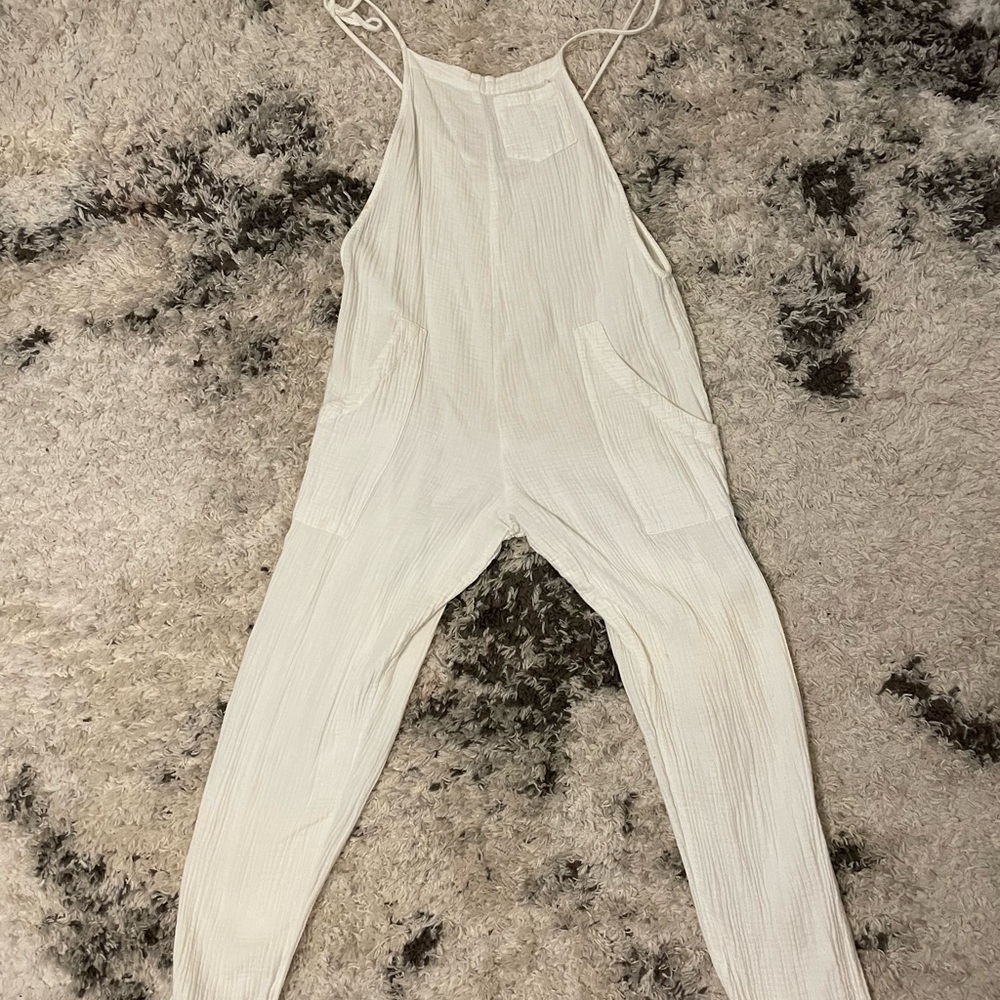Women's White Jumpsuit